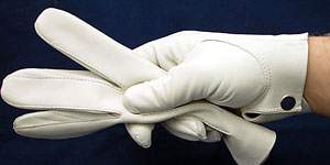 rękawiczki ze skóry z renifera